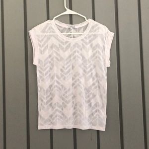 Express White Shear Shirt (NWOT) XSmall